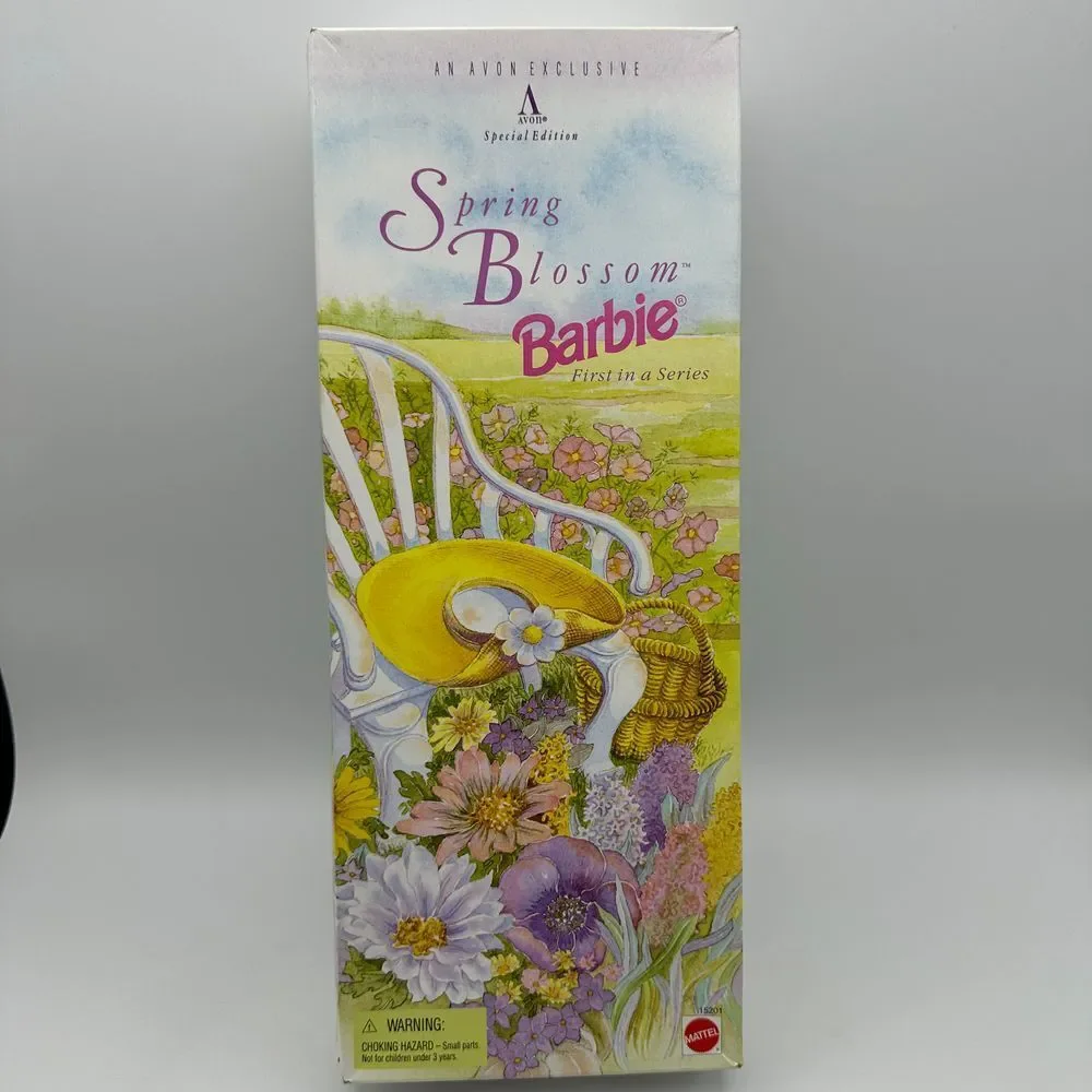 VTG Avon Spring Blossom Barbie Doll‎ Special Edition 1st in Series 1995 NIB NRFB